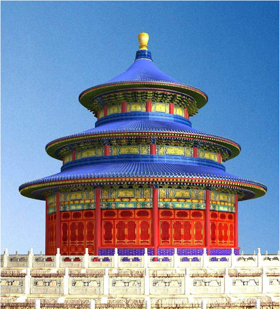 行业资讯 >天朗资讯|古建筑色彩的应用与象征       建筑色彩在中国